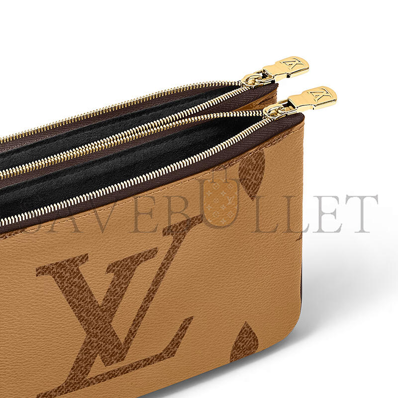 l0vis Vvtt0n double zip pochette m69203 (20*12.5*3cm)